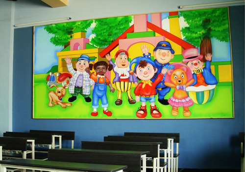 school wall paintings